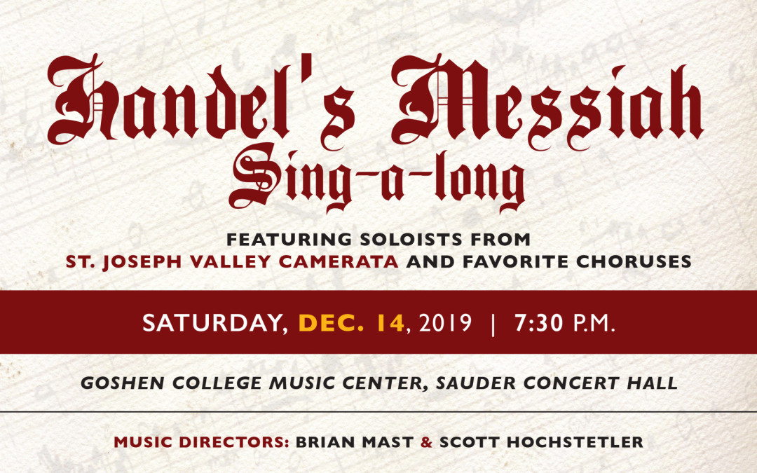Handel's Messiah Sing-A-Long