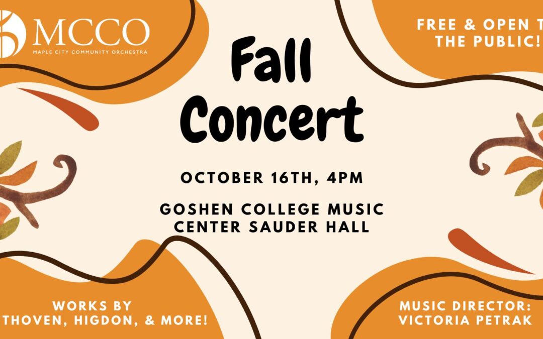 MCCO Concert - Fall 2022